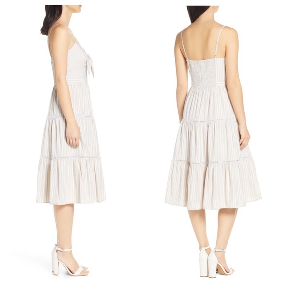 Eliza J Stripe Tiered Sundress - Picture 4 of 5